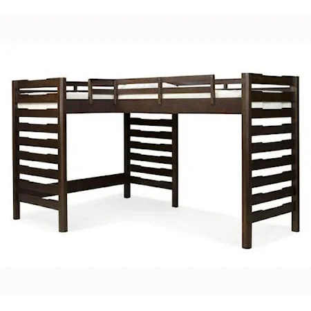 Twin Basic Dual Loft Corner Bed